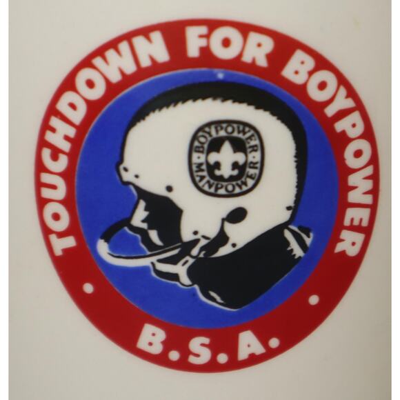 Vintage Boy Scout Touchdown for Boypower Mug - Picture 2 of 6